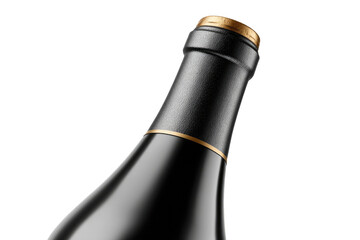 Close-up of a wine bottle neck