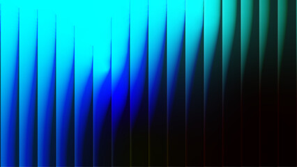 Abstract vibrant blue cyan color glossy strips glass gradient texture for modern futuristic technology backgrounds, banners, headers, covers, presentations. Vector illustration.