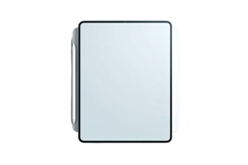 A white rectangular device