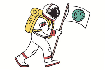 cartoon character of man