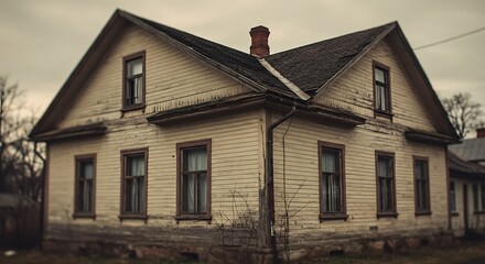 Obraz premium Old house exterior