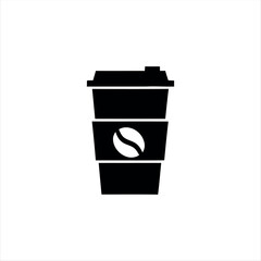 coffee icon. A clean design perfect for café logos, apps, or beverage illustrations