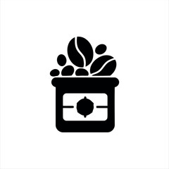 coffee icon. A clean design perfect for café logos, apps, or beverage illustrations