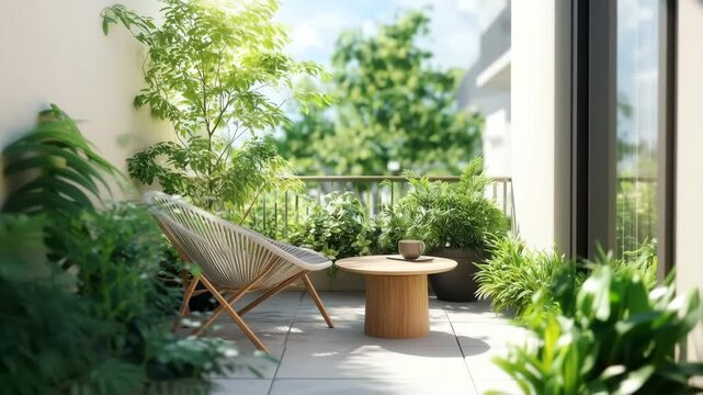 住宅イメージ　癒しのテラス