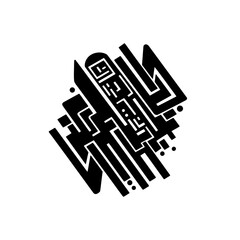 Obraz premium Cyberpunk Design