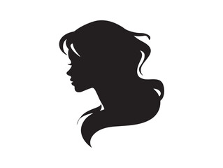 Stylish Beauty Care Symbol in Professional Minimal Silhouette Vector Artwork