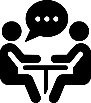 Icono de Conversaci&oacute;n, Consulta, Comunicaci&oacute;n