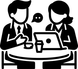 Icono de Conversaci&oacute;n, Consulta, Comunicaci&oacute;n