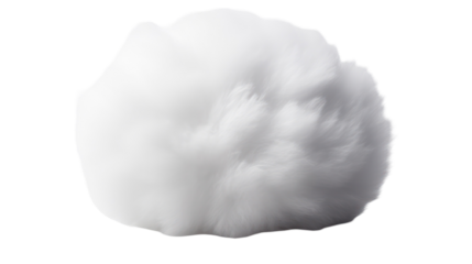 A single large hailstone against a black background