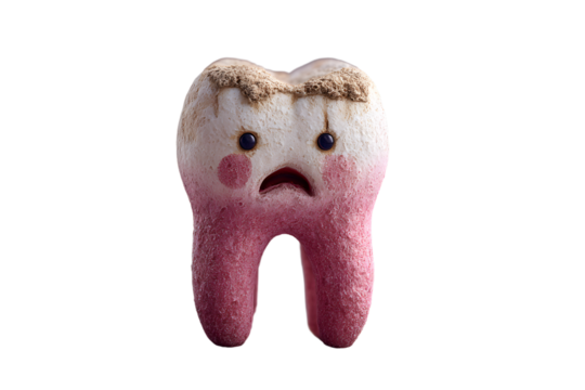 Backenzahn Weisheitszahn mit Karies