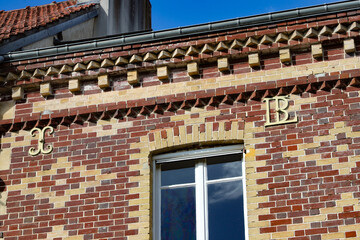 maisons en briques de la baie de Somme