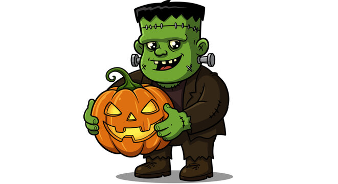 funny cartoon zombie