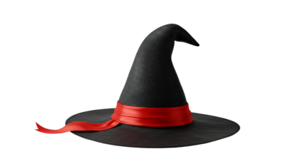 witch hat, Halloween element isolated on white background
