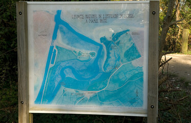 Estuaire de l'Orne, Le Gros Banc, Epace naturel protégé, 14, Calvados, France