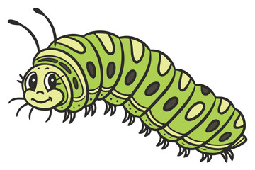 caterpillar on a leaf