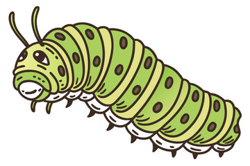 caterpillar on a leaf