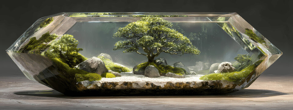 Der Garten im Kristall