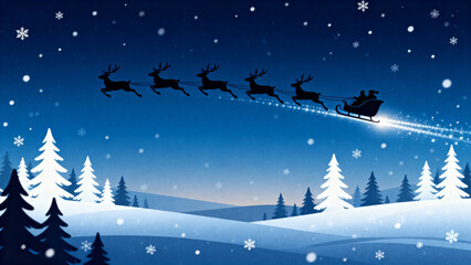 Christmas Cool Tone Background: Up Close View of a Transparent Snowflake, Winter Holiday Element
