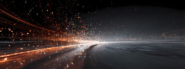 Magnetische Feldlinien im Raum