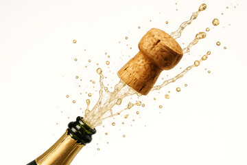 Champagne Cork Celebration
