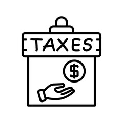 Taxes Present Icon