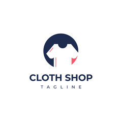 Cloth Shop Logo  Modern Apparel Brand Identity Design