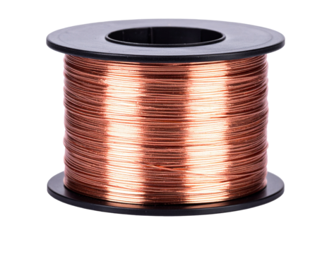 Copper wire spool