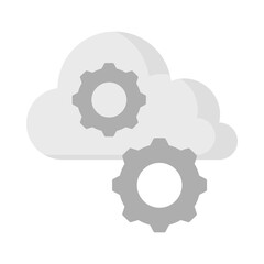 Cloud Vector Icon which can easily modify or edit