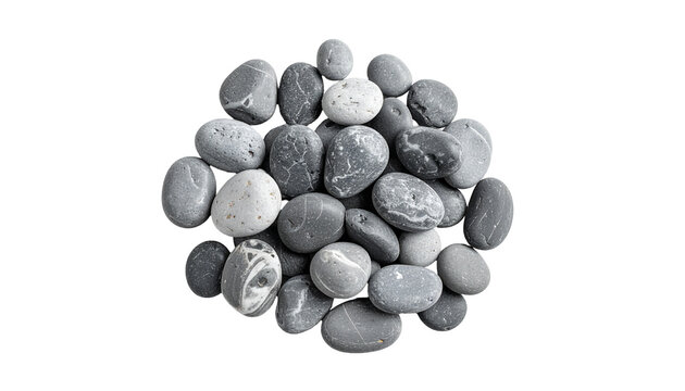 A cluster of smooth stones