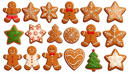 Festive gingerbread cookies (2)