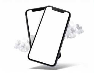 Modern Phone Display Isolated PNG File
