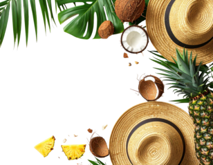 Tropical Summer Border