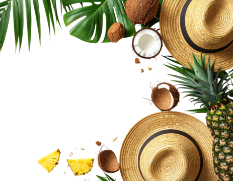 Tropical Summer Border