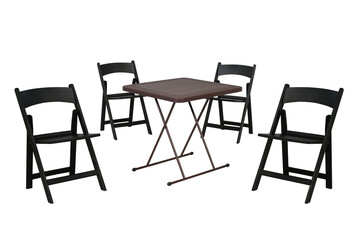 Fototapeta premium chairs and table