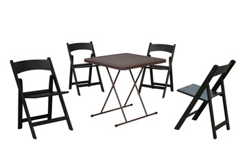 chairs and table