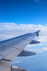 view from airplane window