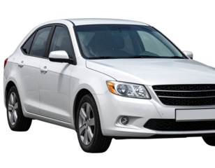 car isolated on white background