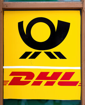 DHL Markenlogo