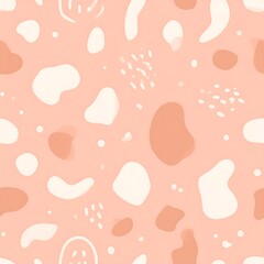 Abstract organic shapes pattern