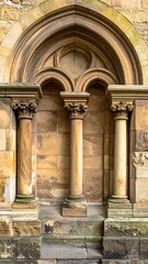 Ornate stone archway