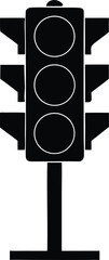 traffic light design, control symbol
