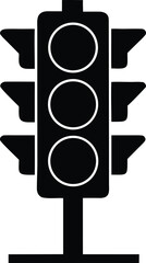 traffic light design, control symbol

