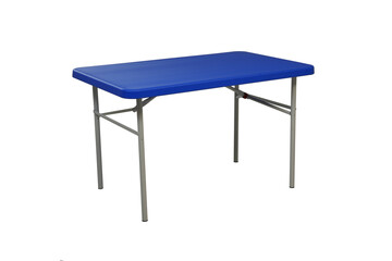 Fototapeta premium plastic table isolated on white.