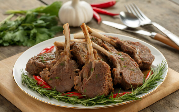 Gourma is fried lamb with spices.