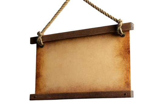 Classic Hanging Wall Calendar Design Isolated on transparent background