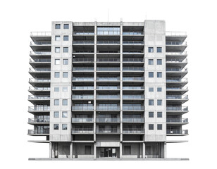 Modern apartment building facade (1)