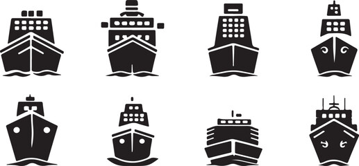  Ship icon, Boat vector silhouette, Cruise ship artwork, Cargo ship design, Sailing ship outline, Marine ship clipart, Nautical ship symbol, Ocean ship illustration, Transport ship logo, Large ship gr
