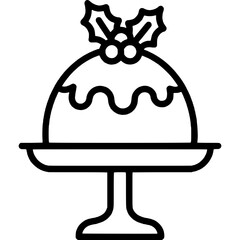 Christmas Dinner Icon