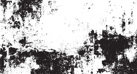 Abstract dust texture old damaged dirty grainy scratches on white   grainy texture isolated on transparent background. Distress overlay textured. Monochrome particles abstract texture.
