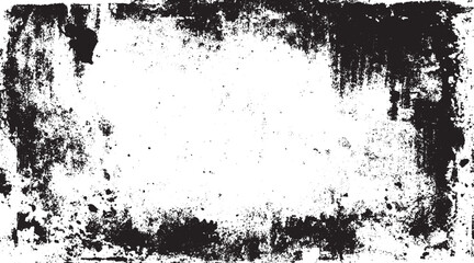 Noise dot grain background with abstract gradient of White Surface with Black Distressed Cracks noise dust dot distress grainy grungy effect, vector design black and white scratch dust crack wall 
